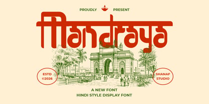 Mandraya Font Poster 1
