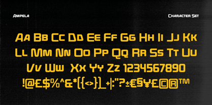 Ampela Font Poster 3