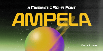 Ampela Font Poster 1