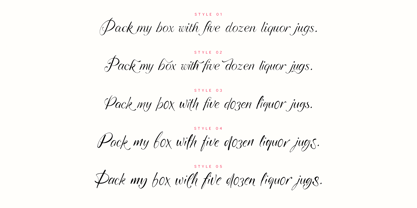 Tendernote Font Poster 14