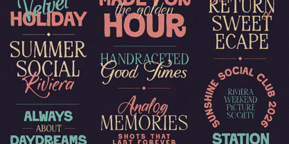 Tendernote Font Poster 8