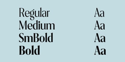 Samida Font Poster 2