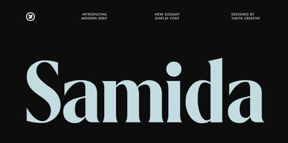 Samida Font Poster 1