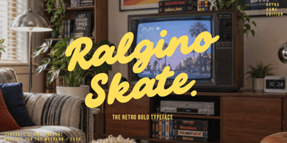 Ralgino Font Poster 1