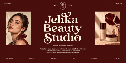 Celia Savora Font Poster 2