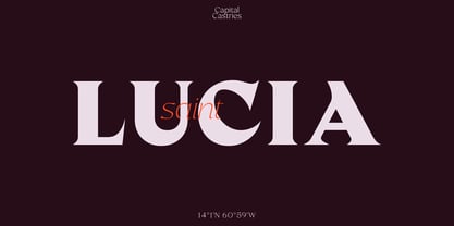 JHC Mauriac Font Poster 8