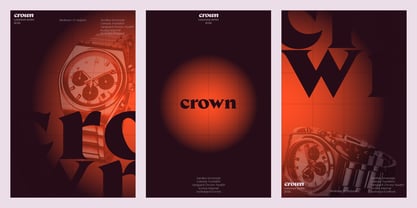 JHC Mauriac Font Poster 2