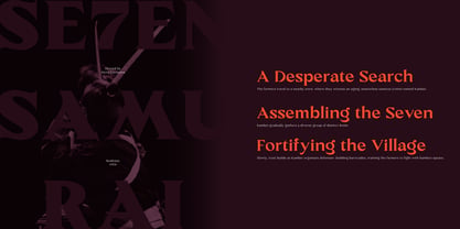 JHC Mauriac Font Poster 12