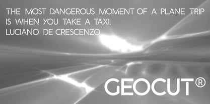 Geocut Font Poster 10