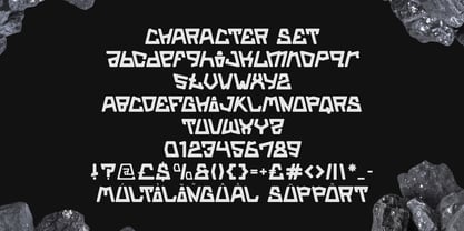 Stone Bricx Font Poster 5