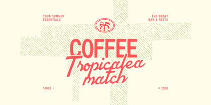 Palmea Font Poster 6
