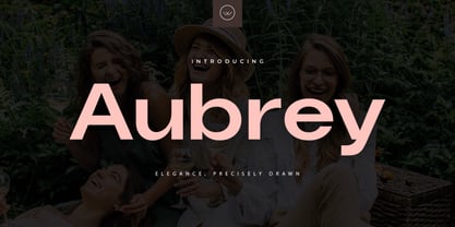 Aubrey Sans Font Poster 1