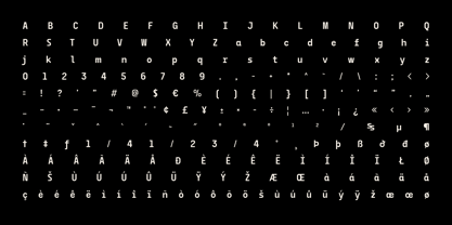 Gridon Font Poster 10