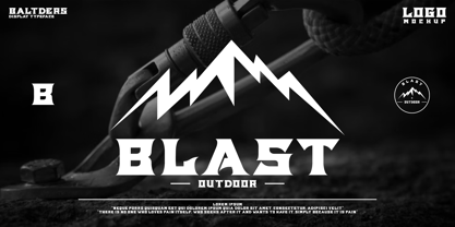 Baltders Font Poster 3