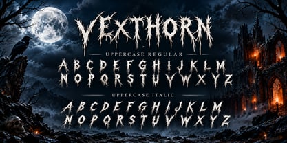 Vexthorn Font Poster 6