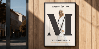 Celoria Font Poster 7