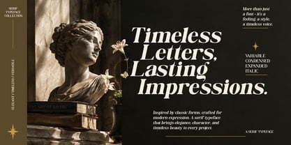 Celoria Font Poster 5