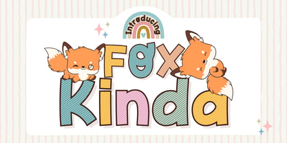Fox Kinda Font Poster 1