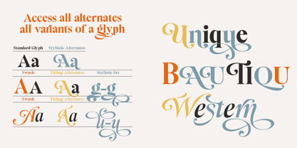 The Story Dream Font Poster 14