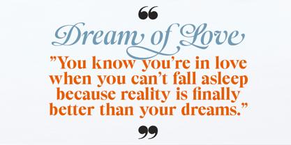 The Story Dream Font Poster 5
