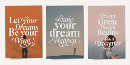 The Story Dream Font Poster 13