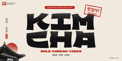 Kimcha Font Poster 1