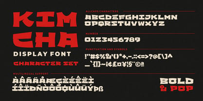 Kimcha Font Poster 5