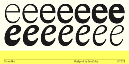 Ceramika Font Poster 9