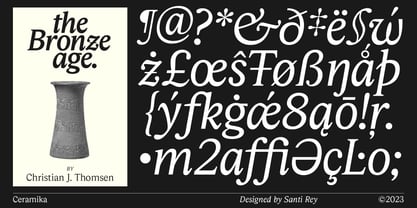 Ceramika Font Poster 10