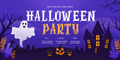 Halloween Costume Font Poster 5