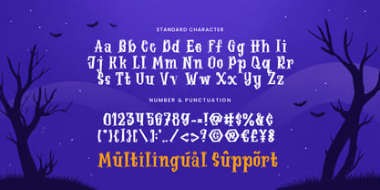 Halloween Costume Font Poster 8