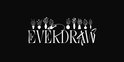 Everdraw Font Poster 1