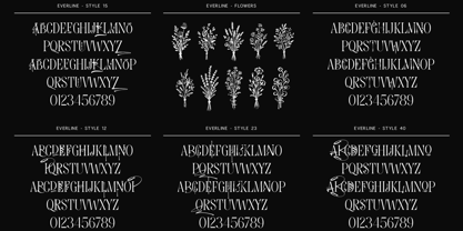 Everdraw Font Poster 6