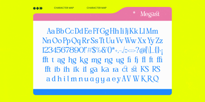 Megast Font Poster 9