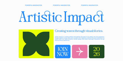 Megast Font Poster 4