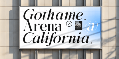 Arachem California Font Poster 4