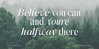 Arachem California Font Poster 11