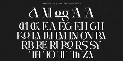 Arachem California Font Poster 9