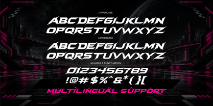 Nexroid Font Poster 2