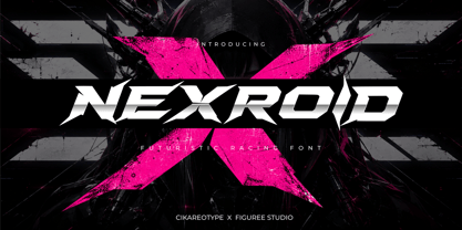 Nexroid Font Poster 1