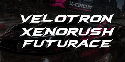 Nexroid Font Poster 3