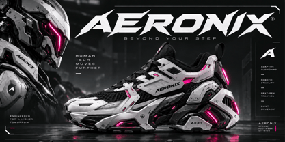 Nexroid Font Poster 5