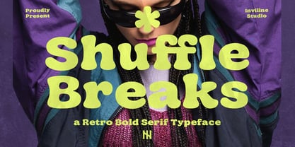 Shuffle Breaks Font Poster 1
