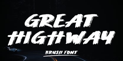 Great Highway Font Poster 1