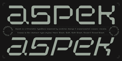 Aspek Font Poster 1