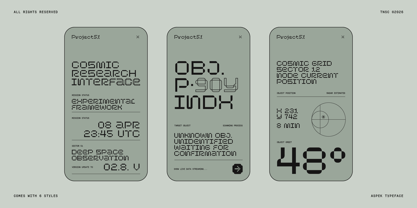 Aspek Font Poster 7