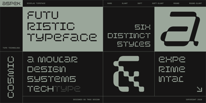 Aspek Font Poster 9