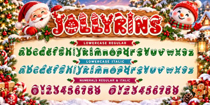 Jollykins Font Poster 6