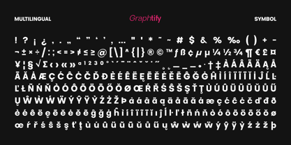 Graphtify Font Poster 9