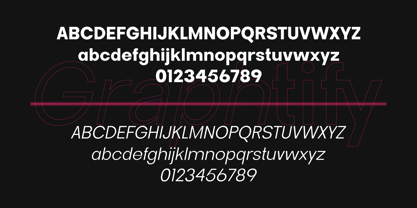 Graphtify Font Poster 6